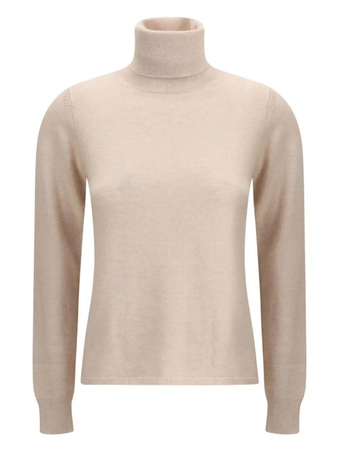 Max Mara Educata ribbed turtleneck sweater - Neutrals - zdjęcie produktu nr 2