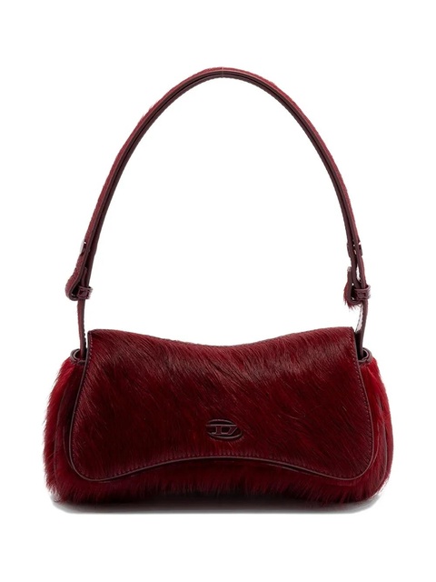 Diesel Play calf-leather clutch - Red - zdjęcie produktu nr 1