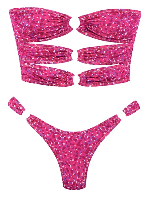 Reina Olga Cage ring-detail bikini - Pink - zdjęcie produktu nr 2