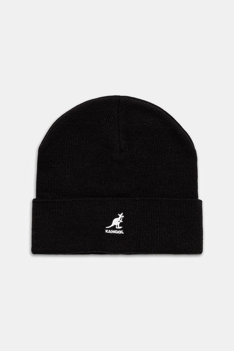 Kangol czapka WAY TEXT kolor czarny K3793.BK001 - zdjęcie produktu nr 1