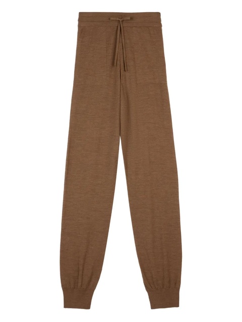 Tod's drawstring knitted track pants - Brown - zdjęcie produktu nr 1
