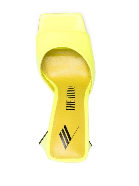 The Attico 115mm Devon sandals - Yellow - zdjęcie produktu nr 2