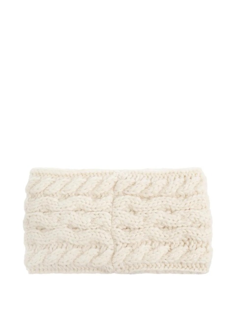 Moncler logo-patch headband - Neutrals - zdjęcie produktu nr 2