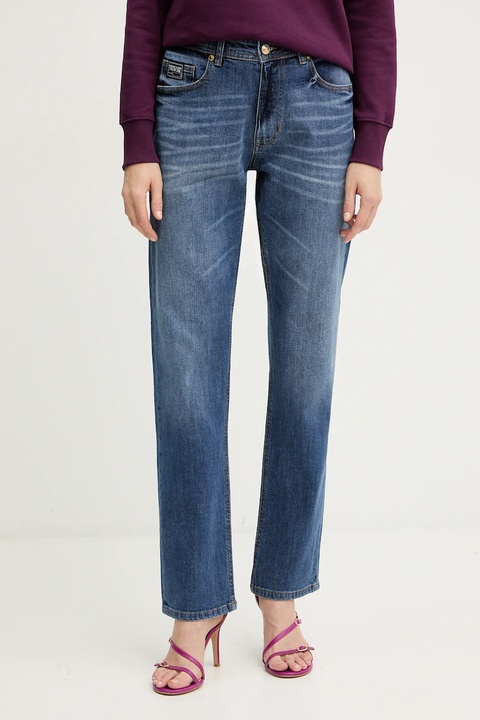 Versace Jeans Couture jeansy damskie high waist 79HAB5B1 CDWAC - zdjęcie produktu nr 1