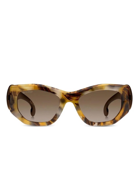ETRO paisley cat-eye sunglasses - Brown - zdjęcie produktu nr 1