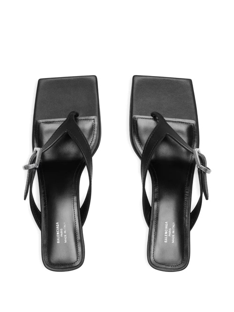 Balenciaga 55mm buckle-fastening square-toe sandals - Black - zdjęcie produktu nr 2