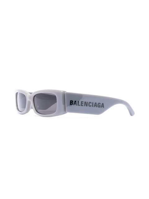 Balenciaga Eyewear square-frame logo-print sunglasses - Grey - zdjęcie produktu nr 2