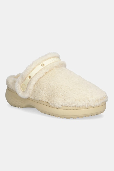 Crocs kapcie Classic Unfurgettable Clog kolor beżowy 211116 - zdjęcie produktu nr 2