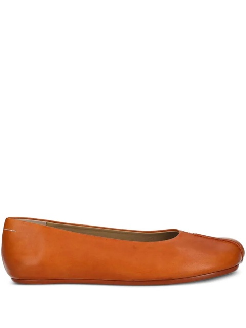 MM6 Maison Margiela stitch-out ballerinas - Orange - zdjęcie produktu nr 1