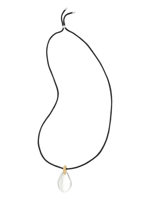 Tory Burch teardrop pendant necklace - Black - zdjęcie produktu nr 1