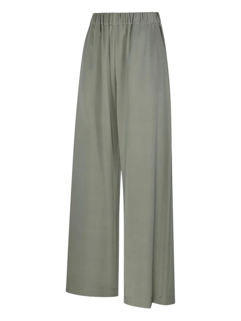 Max Mara elasticated-waist trousers - Green - zdjęcie produktu nr 1