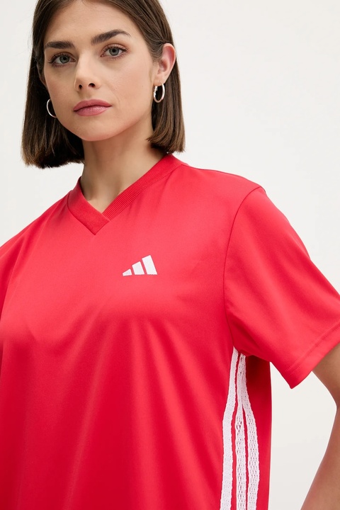 adidas sukienka kolor czerwony mini prosta JZ8131 - zdjęcie produktu nr 2