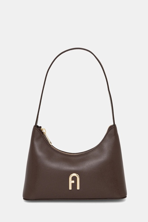 Furla torebka skórzana kolor brązowy WB00863.AX0733.4284S - zdjęcie produktu nr 1