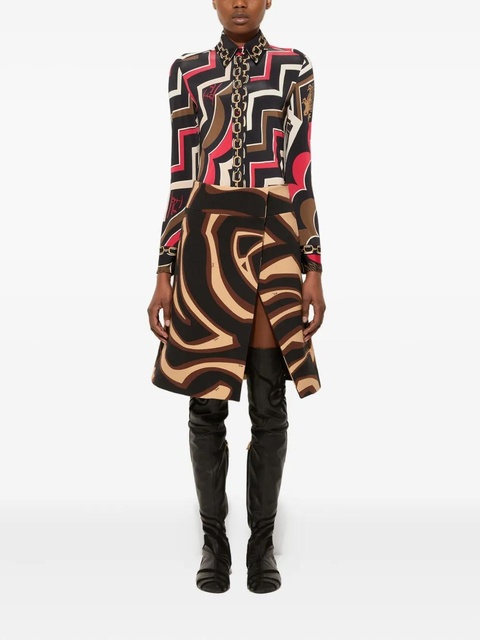 PUCCI printed mini skirt - Black - zdjęcie produktu nr 2
