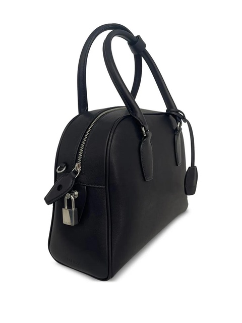 The Row India 10.00 leather tote bag - Black - zdjęcie produktu nr 2