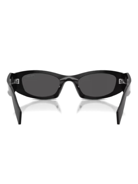 Prada Eyewear geometric-frame sunglasses - Black - zdjęcie produktu nr 2