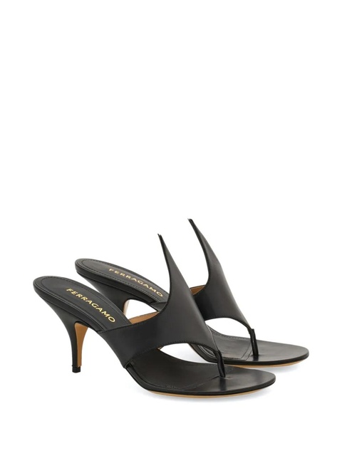 Ferragamo 70mm Fiamma sandals - Black - zdjęcie produktu nr 2