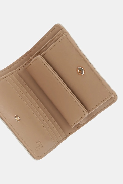 Love Moschino portfel damski kolor beżowy JC5703PP1 - zdjęcie produktu nr 2