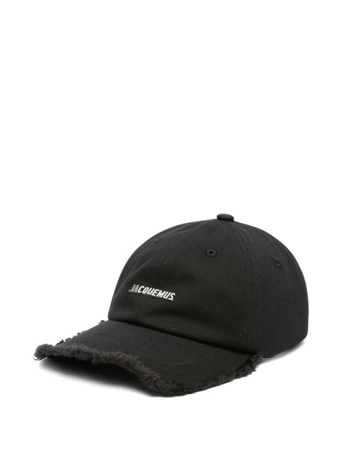 Jacquemus La Casquette Artichaut baseball cap - Black - zdjęcie produktu nr 1