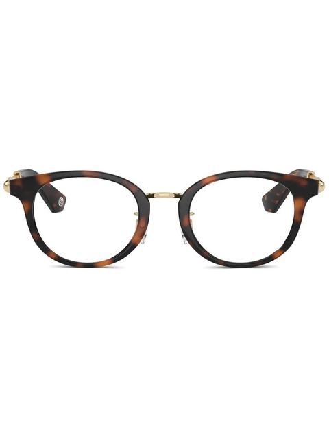 Burberry Eyewear round-frame glasses - Brown - zdjęcie produktu nr 1