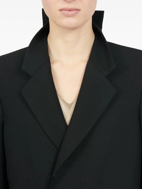 MM6 Maison Margiela tailored coat - Black - zdjęcie produktu nr 2