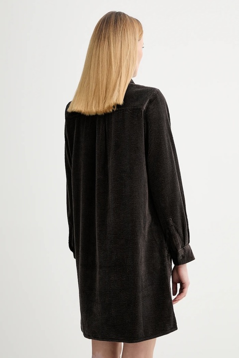 Marc O'Polo sukienka sztruksowa kolor brązowy mini prosta 5000007458 - zdjęcie produktu nr 2