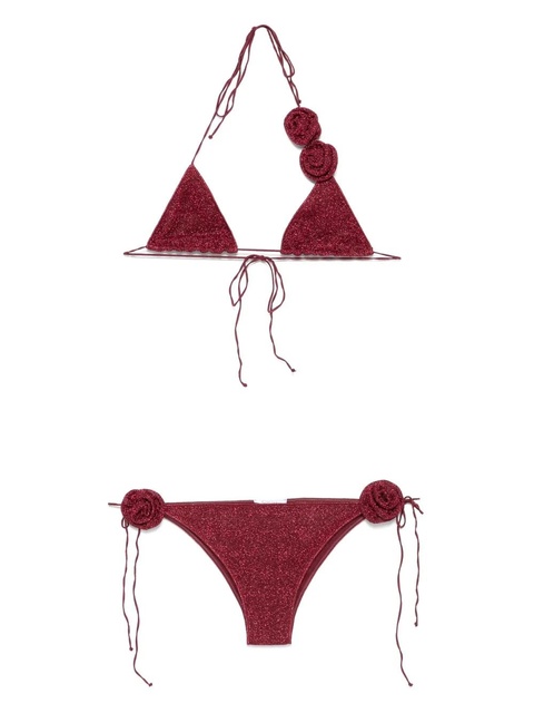 Oséree Lumière Rose bikini set - Red - zdjęcie produktu nr 1