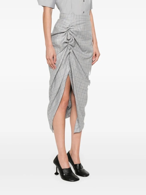 Vivienne Westwood Side Panther midi skirt - Blue - zdjęcie produktu nr 1