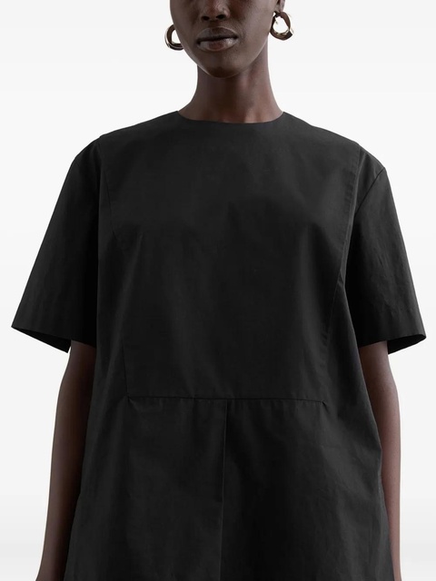 Jil Sander short-sleeve blouse - Black - zdjęcie produktu nr 2