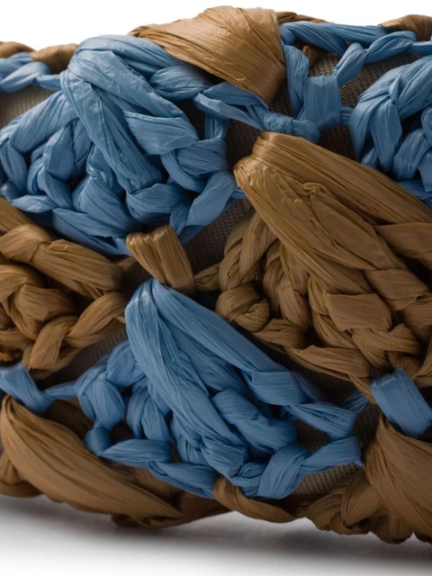 Prada crochet headband - Blue - zdjęcie produktu nr 2