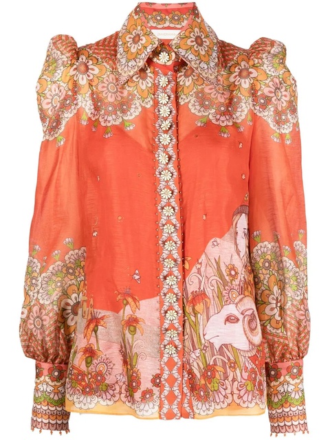 ZIMMERMANN Kaleidoscope Zodiac shirt - ARZP - zdjęcie produktu nr 1