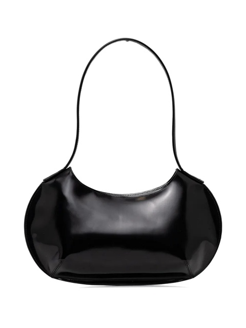 BY FAR medium Horner leather shoulder bag - Black - zdjęcie produktu nr 2