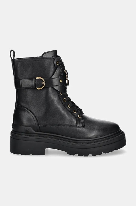 Pinko workery Mia damskie kolor czarny na platformie SD0147 P001 Z99 - zdjęcie produktu nr 2