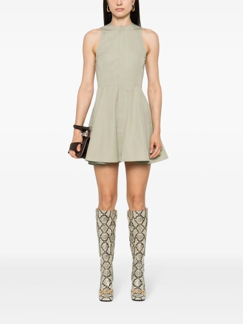 AMI Paris flared mini dress - Green - zdjęcie produktu nr 2