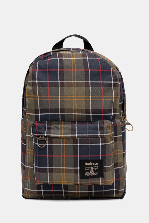Barbour plecak kolor zielony duży wzorzysty UBA0754 - zdjęcie produktu nr 1
