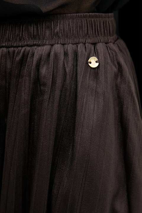 Pedro del Hierro spódnica kolor brązowy midi rozkloszowana 7592141 - zdjęcie produktu nr 2