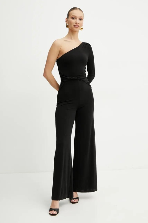Marciano Guess kombinezon MATILDE kolor czarny z dekoltem okrągłym 5GGD29 6257A - zdjęcie produktu nr 2