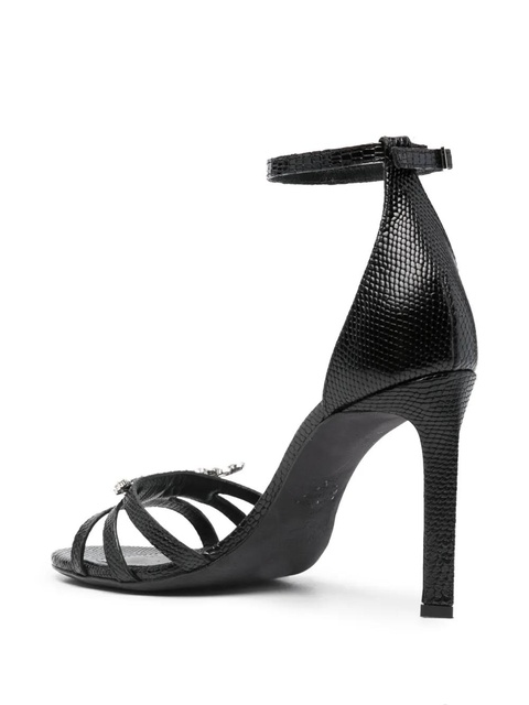 Zadig&Voltaire Amee Wing Court 90mm leather sandals - Black - zdjęcie produktu nr 2