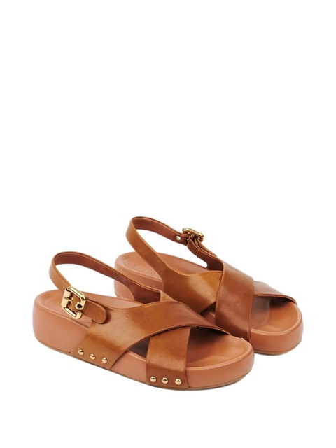 Chloé Mae studded sandals - Brown - zdjęcie produktu nr 2