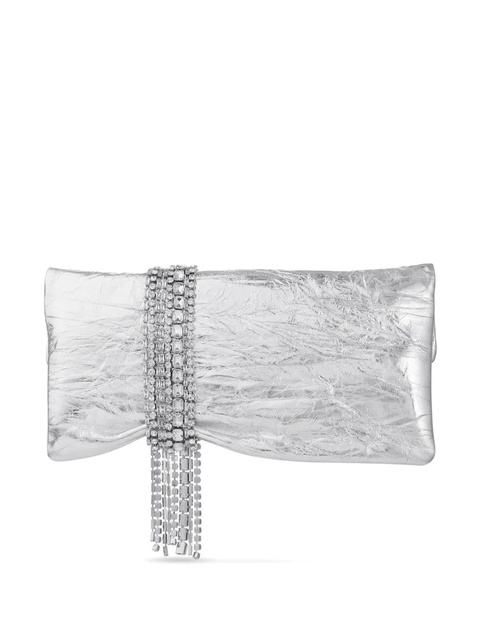 Jimmy Choo Zandra clutch bag - Silver - zdjęcie produktu nr 2