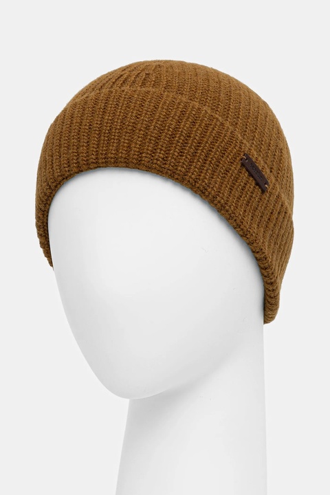Sessun czapka z dodatkiem wełny kolor brązowy 25115003 - zdjęcie produktu nr 1