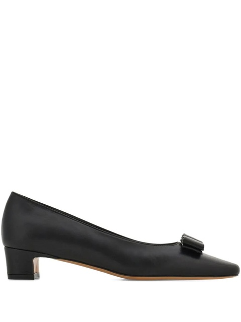 Ferragamo 30mm Iconic bow pumps - Black - zdjęcie produktu nr 1