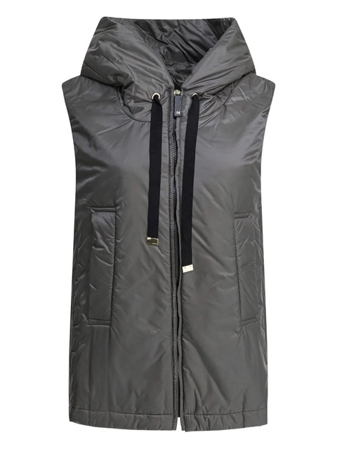 Max Mara hooded padded vest - Black - zdjęcie produktu nr 1