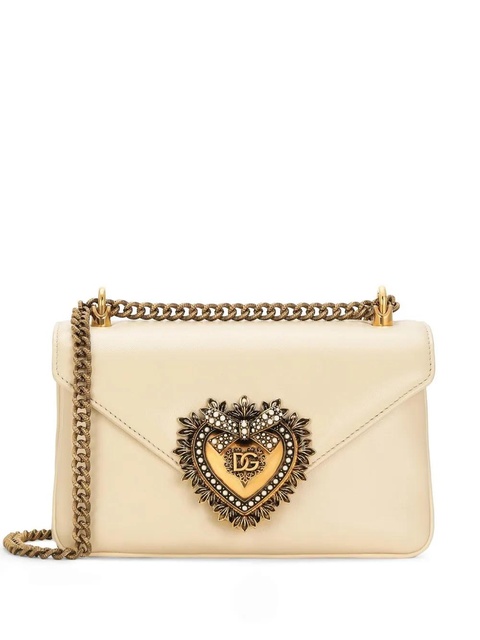 Dolce & Gabbana medium Devotion leather crossbody bag - Neutrals - zdjęcie produktu nr 1