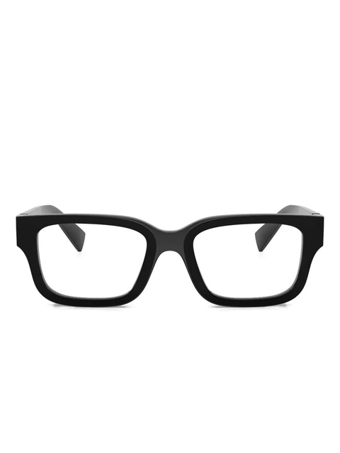 Miu Miu Eyewear square-frame glasses - Black - zdjęcie produktu nr 1