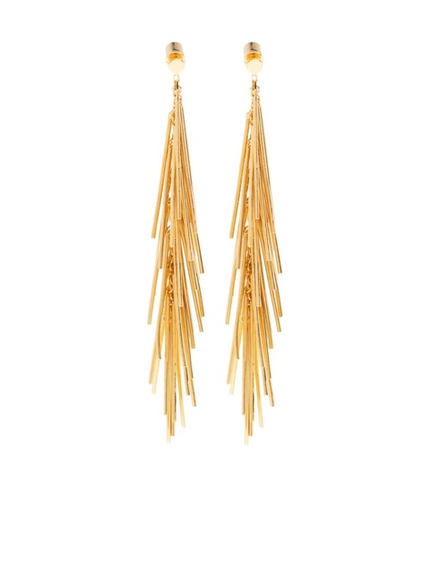 Jil Sander tassel earrings - Gold - zdjęcie produktu nr 1