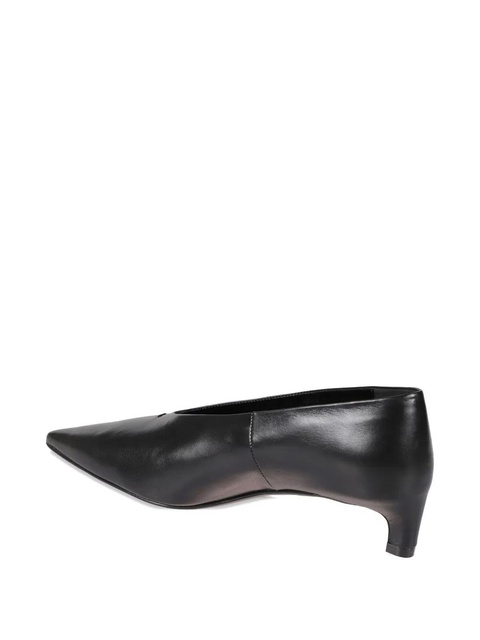 Jil Sander pointed-toe leather pumps - Black - zdjęcie produktu nr 2