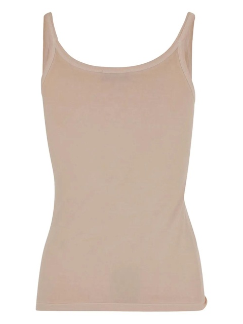 Blumarine cotton tank top - Neutrals - zdjęcie produktu nr 2
