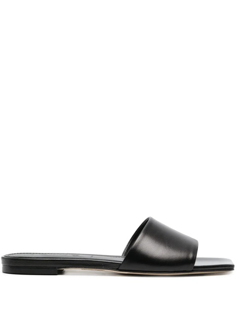Aeyde Anna leather sandals - Black - zdjęcie produktu nr 1