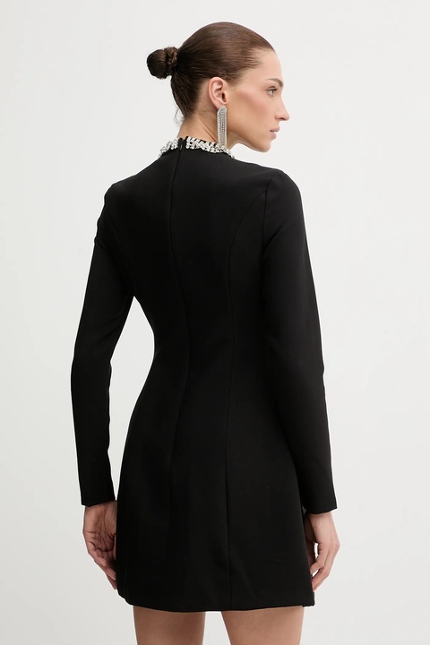 Bardot sukienka kolor czarny mini rozkloszowana 59527DB1 - zdjęcie produktu nr 2